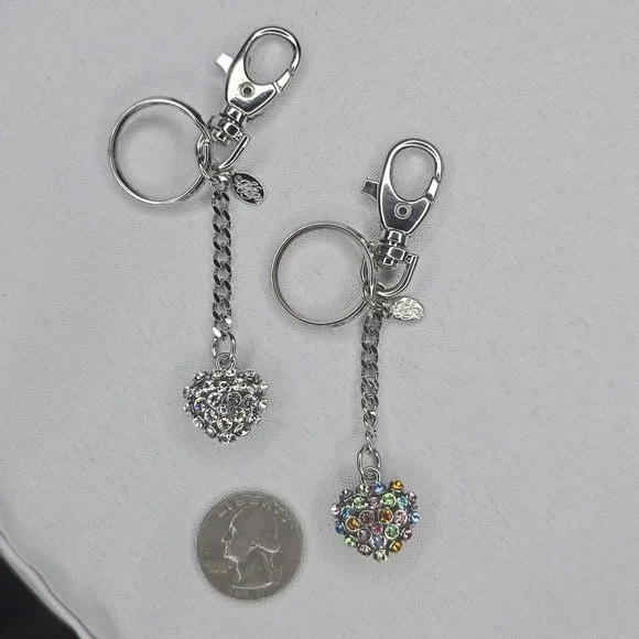 Kirks Folly Mini Me Heart Key Chains - Picture 6 of 6